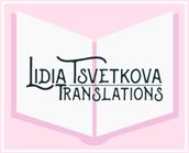 Lidia Tsvetkova Translations - Logo